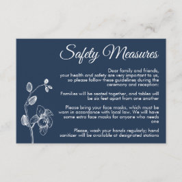 Minimikrav på blommigt eller moderna säkerhetsåtgä tilläggskort