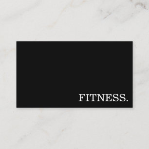 Minimikrav på tränare för träning visitkort