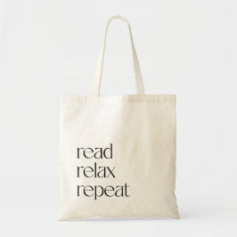 Minimilastic Bok Reader Tote Tygkasse