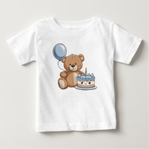 Minimivärde för första födelsedag t shirt