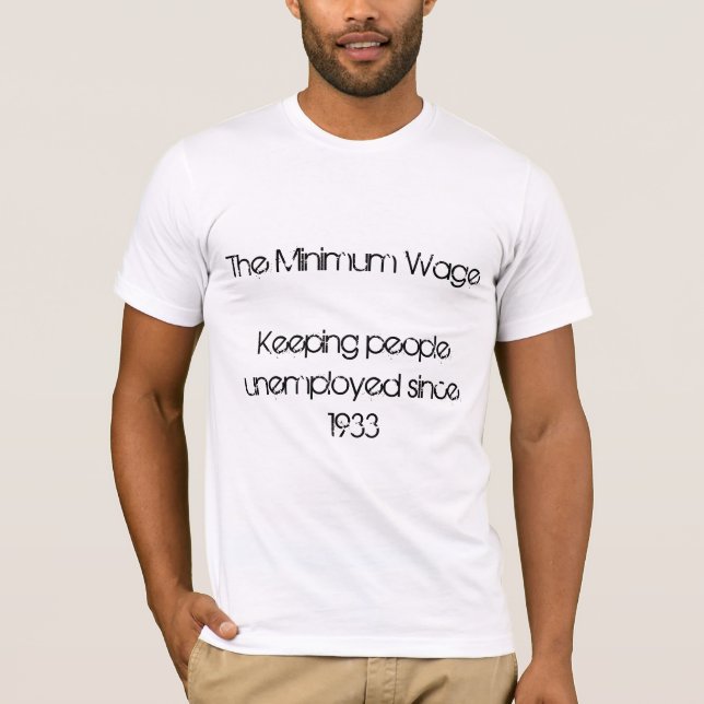 Minimum timpenning tee shirt (Framsida)