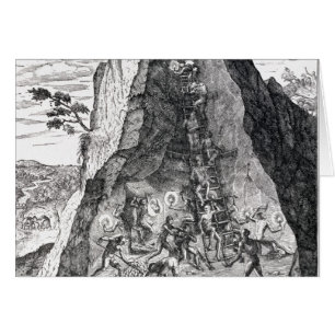 Mining', Frankfurt, 1602 Hälsningskort