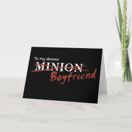 Minion Boykompis Kort