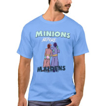 Minions before Maidens Funny Nerd T-shirt