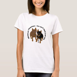 minipin1 t-shirt