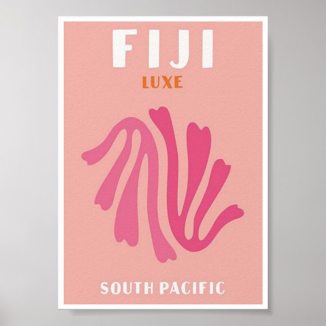 Miniplakat - Fiji Luxe Poster (Framsidan)
