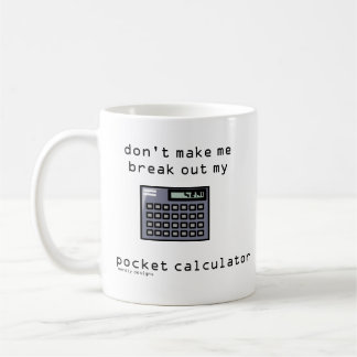 miniräknaremugg kaffemugg