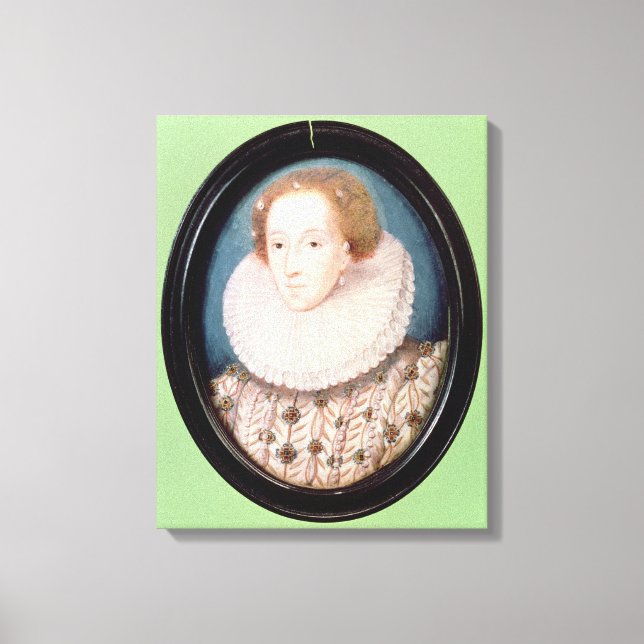Minister för drottning Elizabeth I Canvastryck (Framsida)