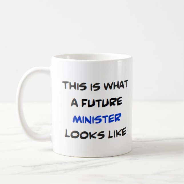 minister, framtida kaffemugg (Vänster)