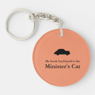 Minister   katt frodiga Keychain-The - och - spara