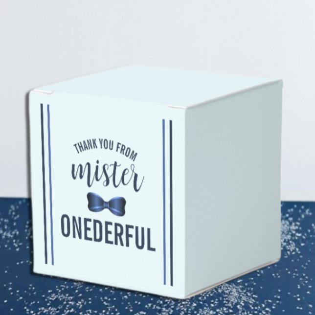 Minister Onederful Bow Tie 1a Birthday Presentaskar (Skapare uppladdad)