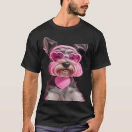 Minister Schnauzer, Rosa Sunglasses T Shirt