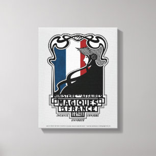 Ministère des Affaires Magiques de la Frankrike L Canvastryck