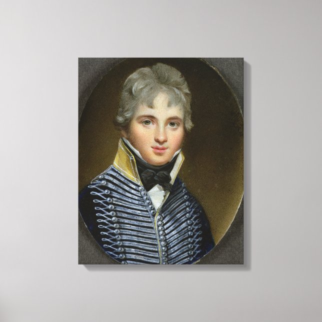 Ministeriet för William Howe de Lancey (d.1815), M Canvastryck (Framsida)