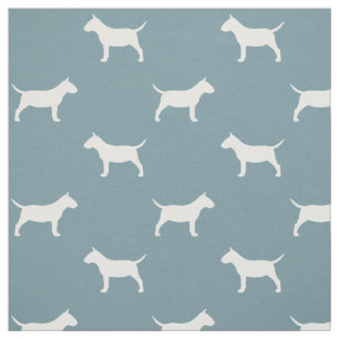 Ministern Bull Terrier Silhouettes Mini Bull Hunda Tyg