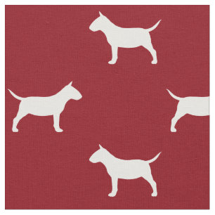 Ministern Bull Terrier Silhouettes Mini Bull Hunda Tyg