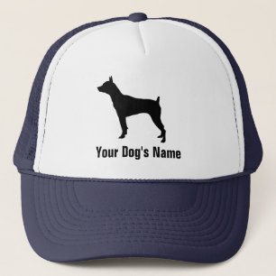 Ministern Pinscher ミ ニ チ ュ ア ・ ピ budurbudsinbjudan Truckerkeps