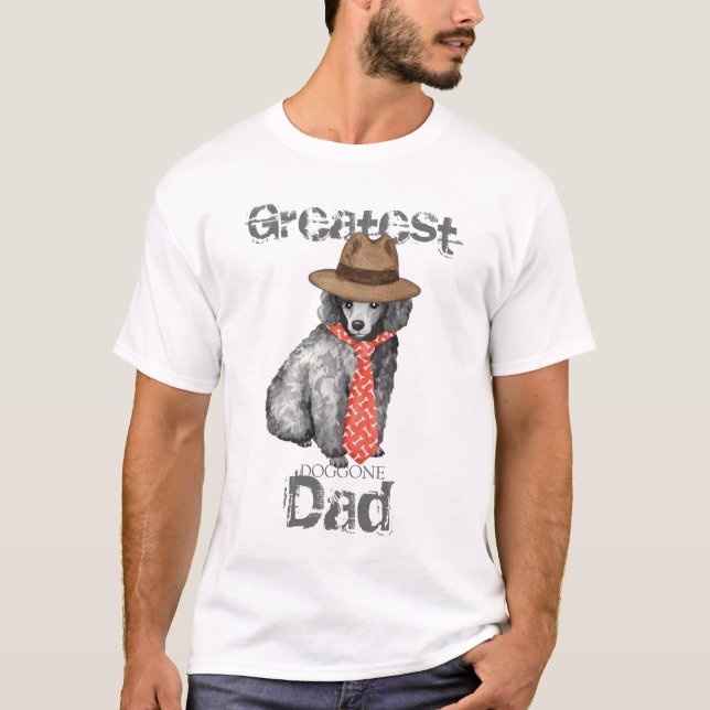 Ministern Pudel Pappa T-shirt (Framsida)