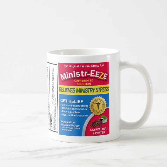 Ministr-Eeze Gift for Pastors Coffee Mugg (Höger)
