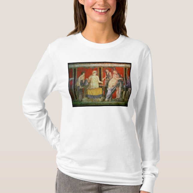 Ministrant som bär ett magasin av mat t-shirt (Framsida)