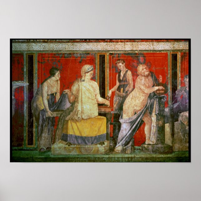 Ministrant som bär ett matfack poster (Framsidan)