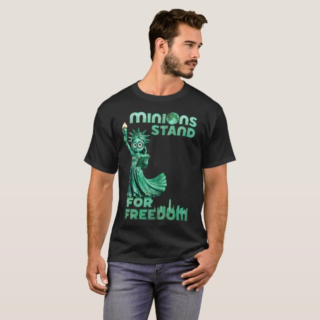 Ministrarna står för frihet t shirt (Hel framsida)