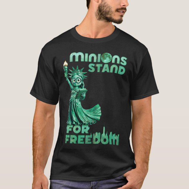 Ministrarna står för frihet t shirt (Framsida)
