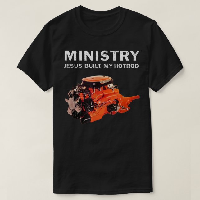 Ministry - Official Merchandise - Jesus Built My H T Shirt (Design framsida)