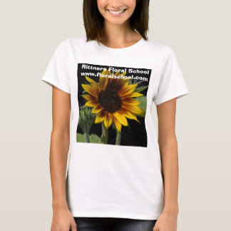 Minisunflowerlargereversed2 Rittners blommigtSc… T Shirt
