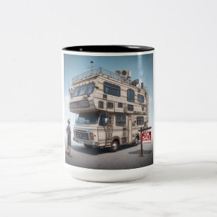 Minivan Camper Comedy Mugg - Sip and Smile!