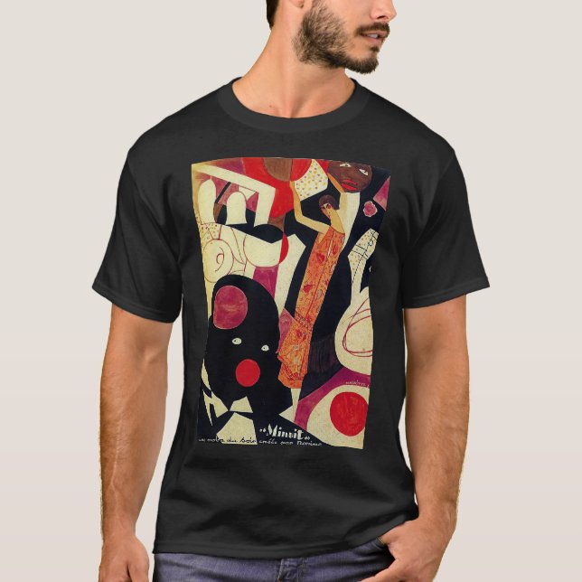 Minivet poster av Rene Magaritte T-Shirt (Framsida)
