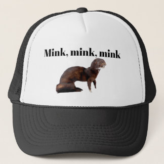 Mink, mink, mink hatt keps