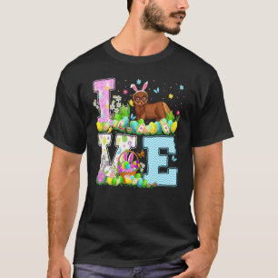Mink Påskägg Hunt Kärlek Mink Påsk Söndag T Shirt