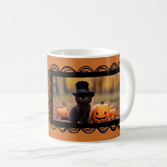 Mink the Black Kattunge Coffee Mugg (Framsida höger)