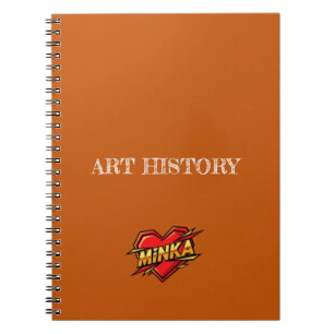 Minka Orange Anteckningsbok