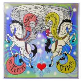 Minken Holidaze Pegasus belägger med tegel Kakelplatta