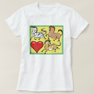 MinkMode vårsamling 2014: Hjärta till hjärta T Shirt