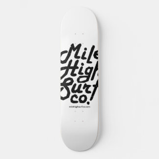 Minle High Surfa Co. Dirty Script Old School Skateboard Bräda 21,6 Cm