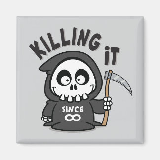 Minm Reaper Square Magnet