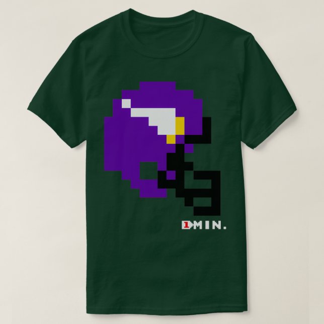 MINN Aktuell Helmet Tecmo Bowl T Shirt (Design framsida)