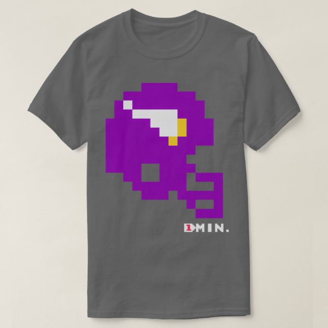 MINN Helmet Tecmo Bowl T Shirt (Design framsida)