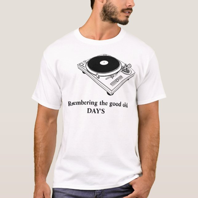 Minnas den bra gammala dagen tee (Framsida)