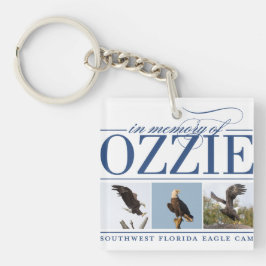 Minnas (den tvåsidiga) Ozzie nyckelringen,