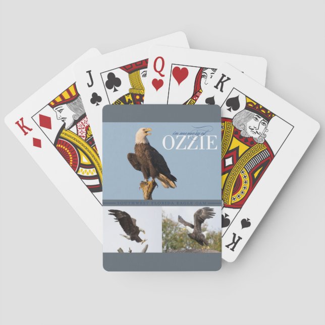 Minnas Ozzie leka kort Spelkort (Baksidan)