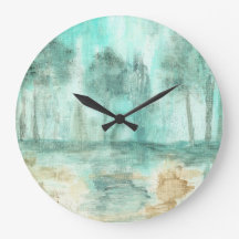 Minne,Abstrakt Art liggande Träd målning