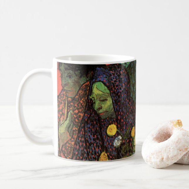 Minne av trädgården i Etten av Vincent van Gogh Kaffemugg (Med munk)
