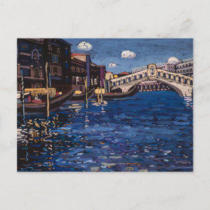 Minne av Venedig, Rialtobron, 1904 av Kandinsky Vykort