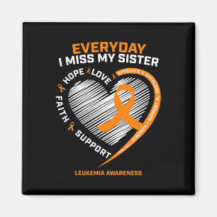 Minne för att minnas min syster Leukemi Magnet