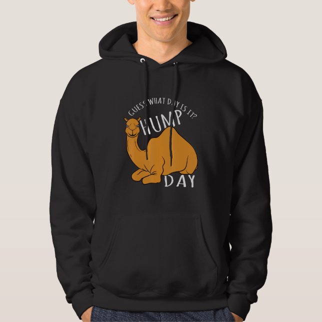 Minne för Camel Hump Day Hoodie (Framsida)