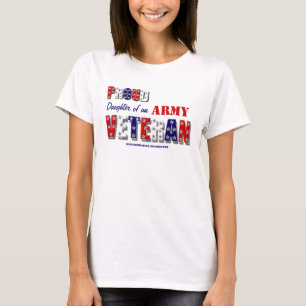 Minne för heder för krigveteranfamilj t-shirt